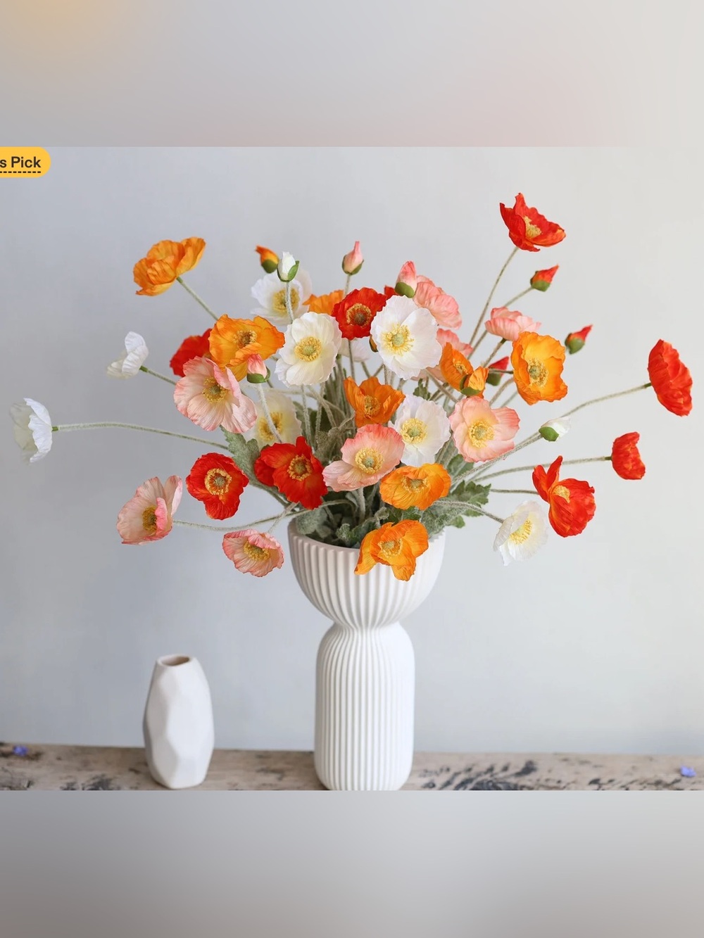 Set of 12 Silk Flowers